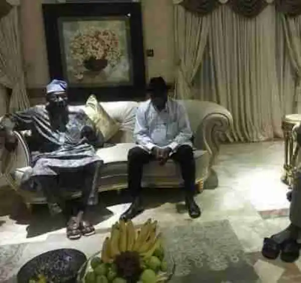 Ex Presidents Obasanjo And Jonathan Hold Closed Door Meeting In Bayelsa (Photos)